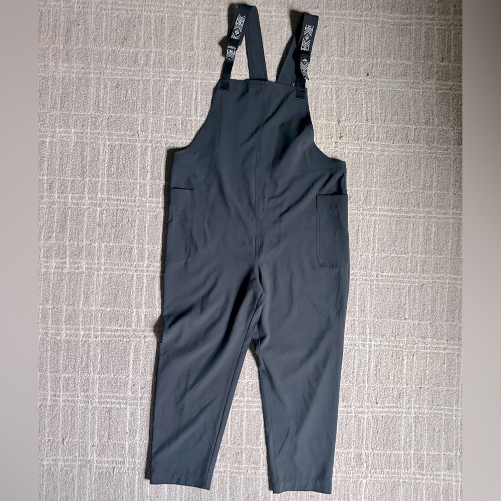 Kavu Charcoal Jumpsuit with Branded Straps